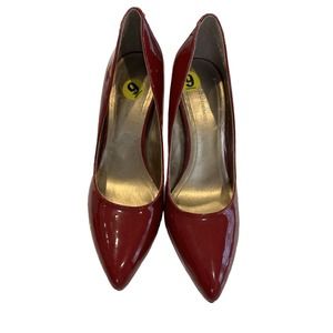 BCBG Generation High Heels Pump Red Patent Leather size 9